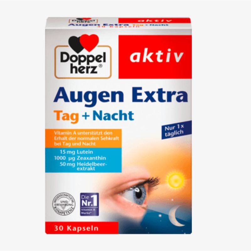 THUỐC BỔ MẮT CỦA ĐỨC Augen Extra Tag Nacht