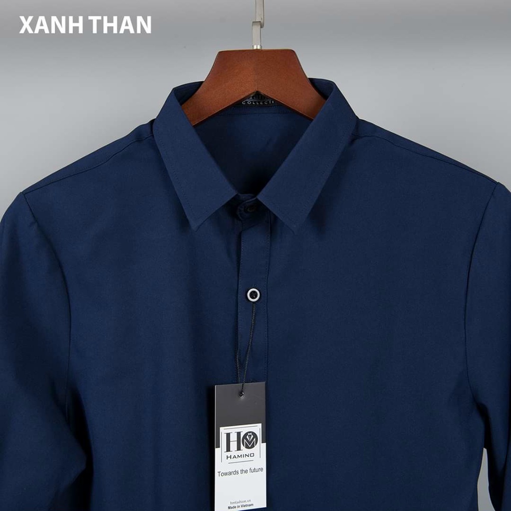 Áo Sơ Mi Nam Dài Tay Vải Lụa Thái Chống Nhăn Xù TILANO | BigBuy360 - bigbuy360.vn