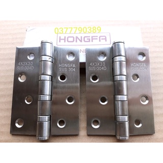 Bản lề cửa inox 100mmx3mm