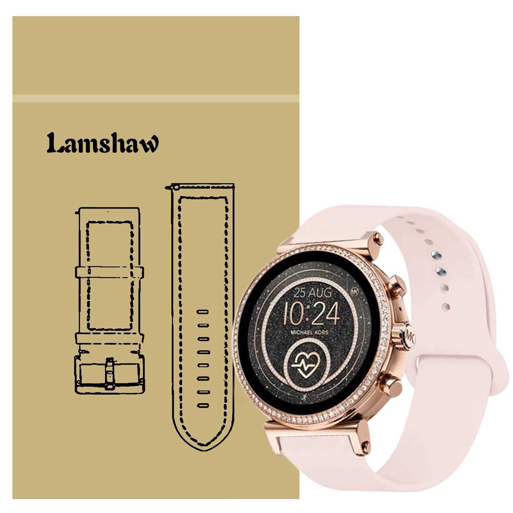 Dây Đeo Silicon Thay Thế Cho Đồng Hồ Thông Minh Michael Kors sofie