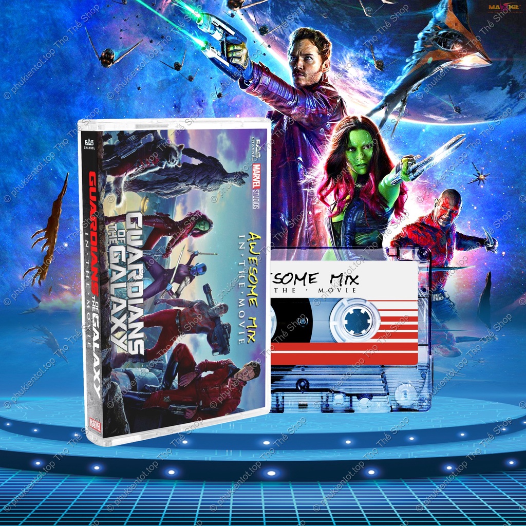 Băng cassette tape OST Guardians of the Galaxy • Awesome Mix • In The Movie • BASF