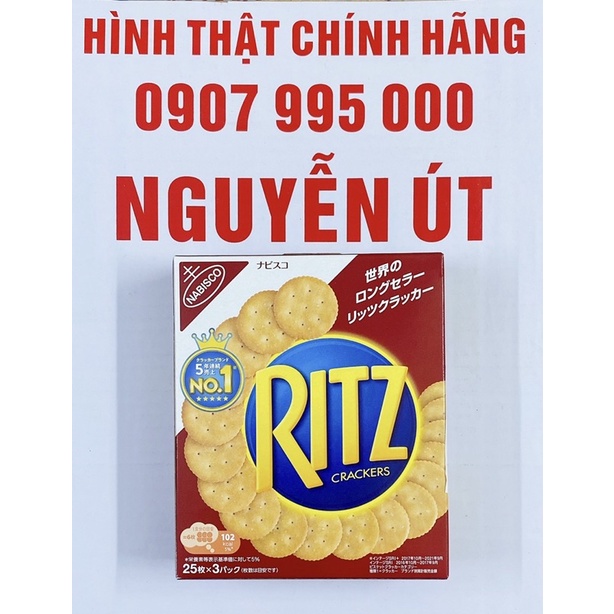 bánh quy ritz mặn hộp 247g