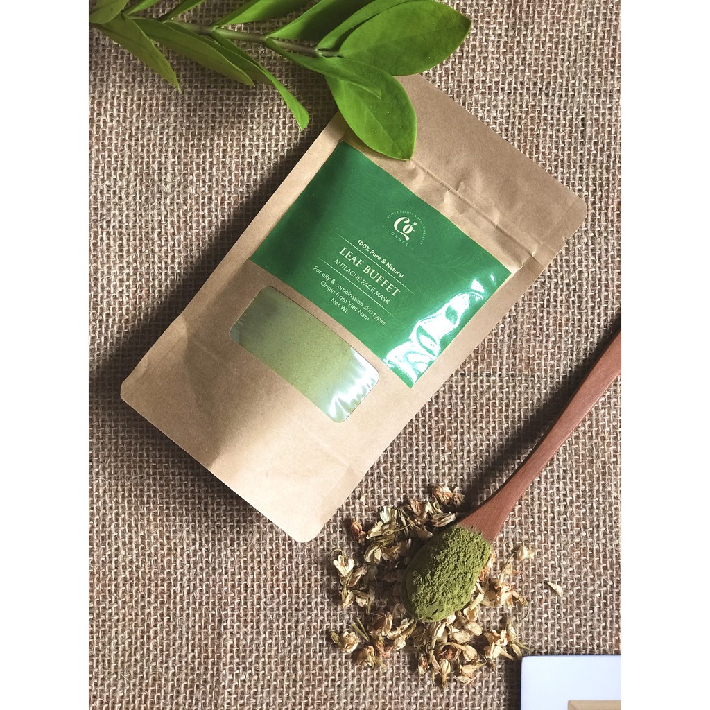 [LEAF BUFFET] MẶT NẠ THẢO MỘC HANDMADE