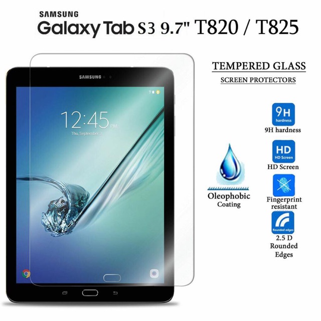 Kính Cường Lực Samsung Galaxy Tab S3 9.7 T820,T825 /OP12