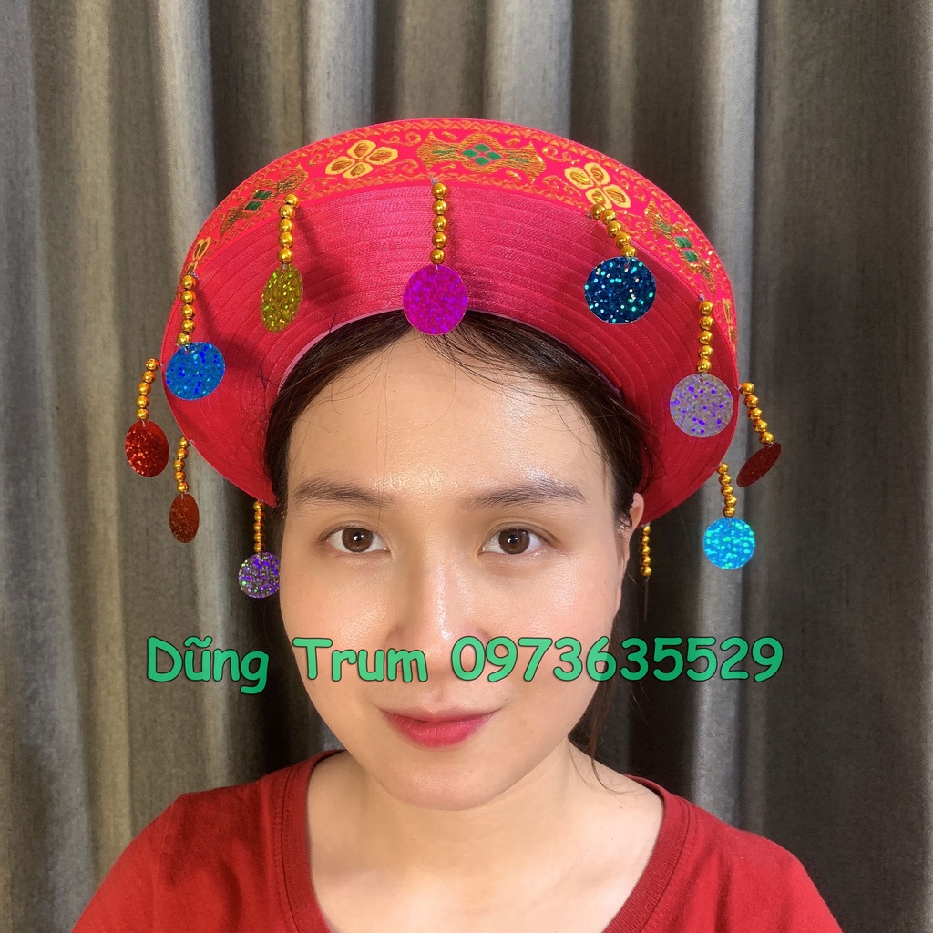 Mũ Mèo hóa trang dân tộc Mèo cực đẹp