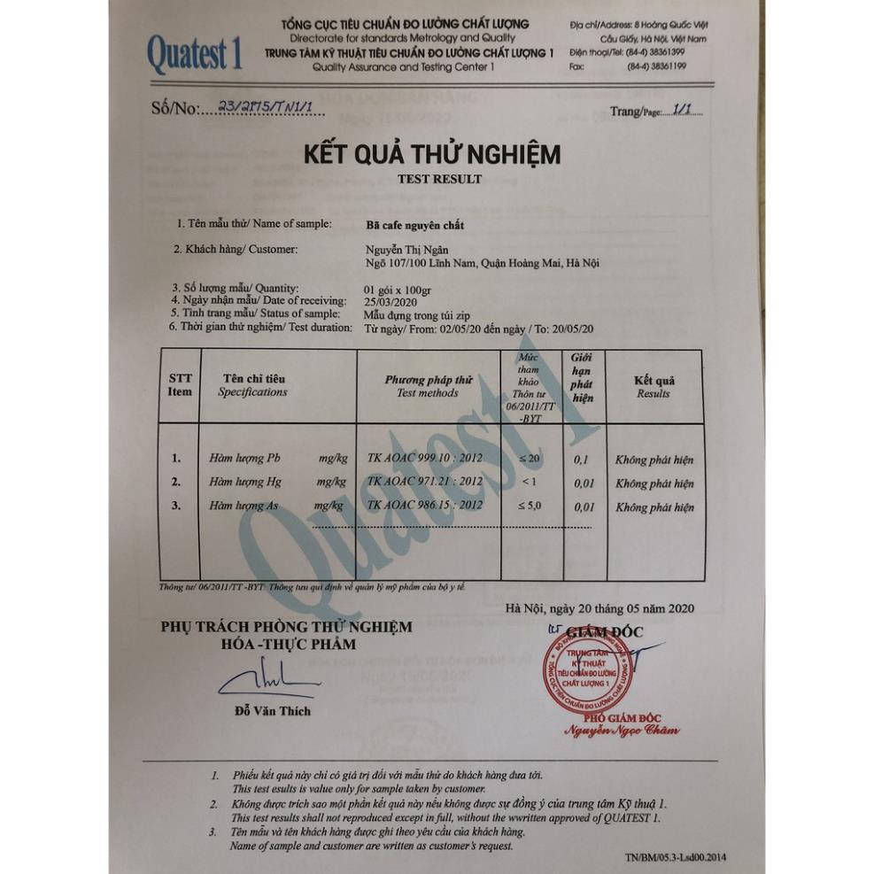 Bã Cafe Tắm Trắng, Tẩy Da Chết Siêu Mịn