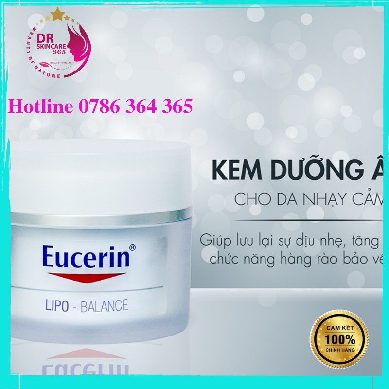 EUCERIN -KEM DƯỠNG ẨM CHUYÊN SÂU CHO DA KHÔ 50ML - LIPO BALANCE