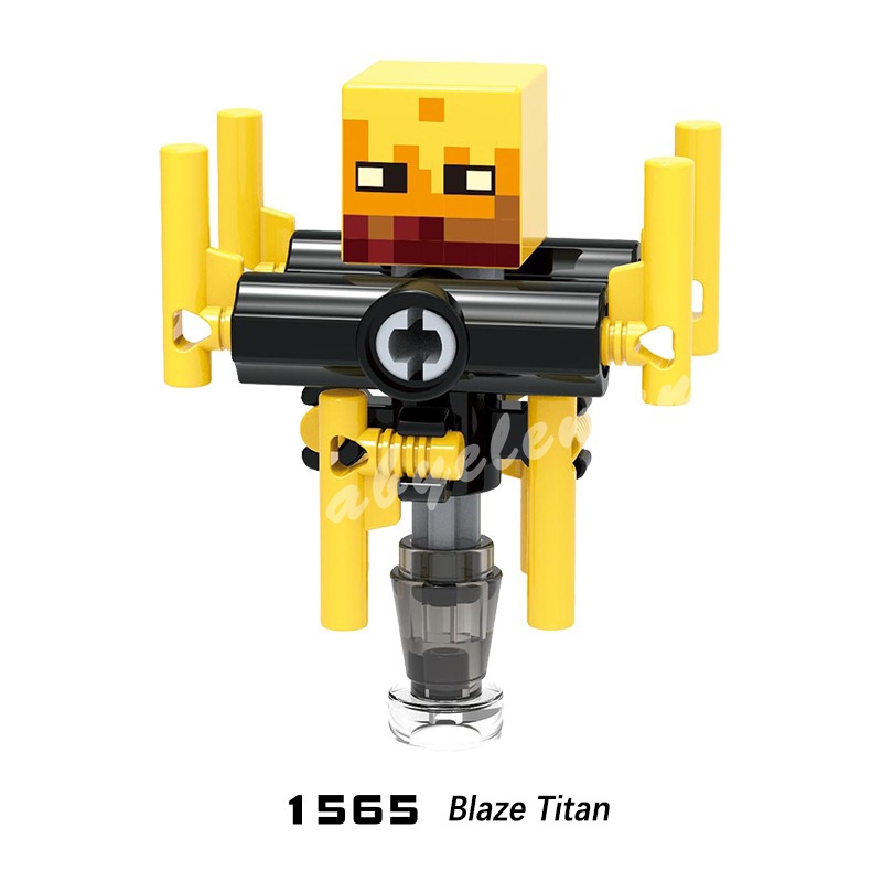 Mô Hình Đồ Chơi Nhân Vật Trong Game Minecraft Bằng Titan 8 Loại X0294
