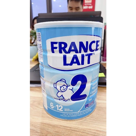 Sữa France lait số 3 lon 900g hạn 12/2023 mẫu mới