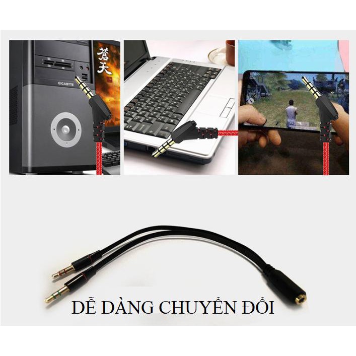 Tai nghe gaming có dây G901 chơi game PUPG mic kép hỗ trợ PC và điện thoại