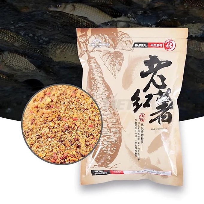 Mồi HUA Mật Khoai - Mồi Chuyên Dùng Câu Cá Chép Siêu Nhạy HUA