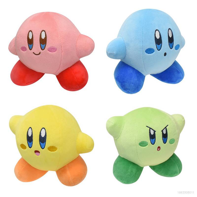 Thú Nhồi Bông Kirby The Amazing Mirror Màu Hồng / Vàng / Xanh Lá Kirby Keeby