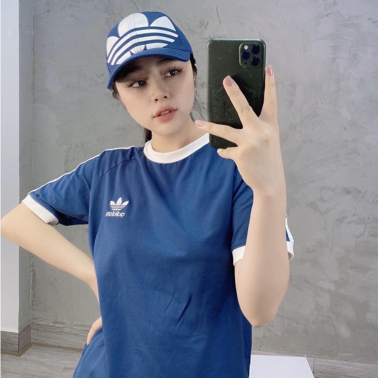 ⚡️ [ 💖 FREESHIPING 💖 ] Mũ / Nón thể thao Adidas RELAXED BIG TREFOIL HAT - Navy | CM3917 / HÀNG XUẤT DƯ XỊN | SẴN HÀNG