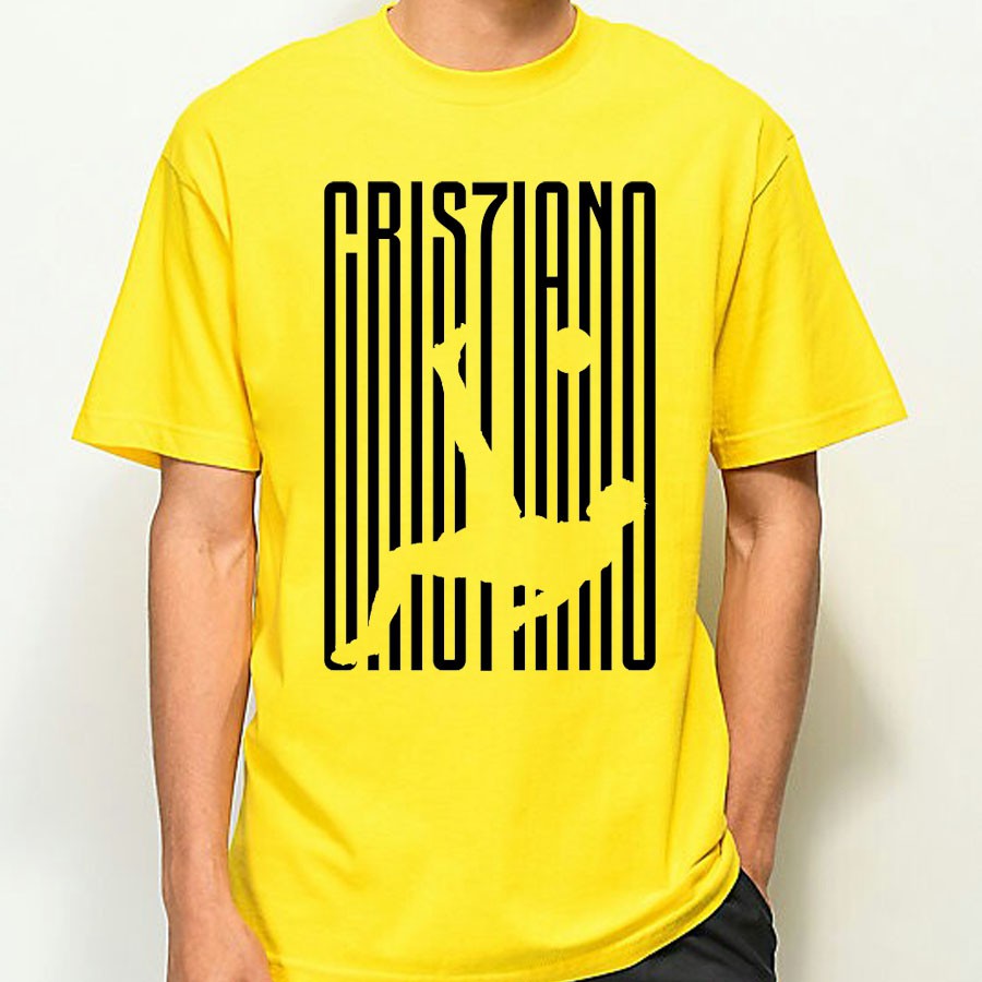 Áo thun thể thao AZ Cristiano Ronaldo Juventus - Form rộng BIGSIZE - F1393