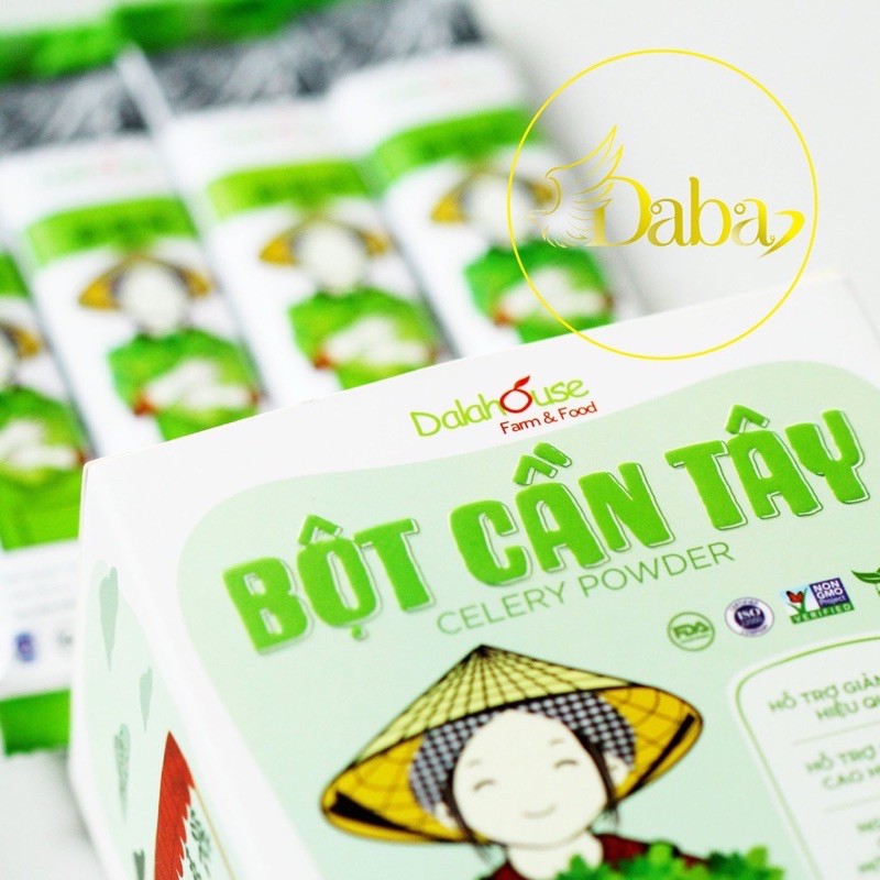 Bột cần tây nguyên chất Dalahouse, hộp 20 gói