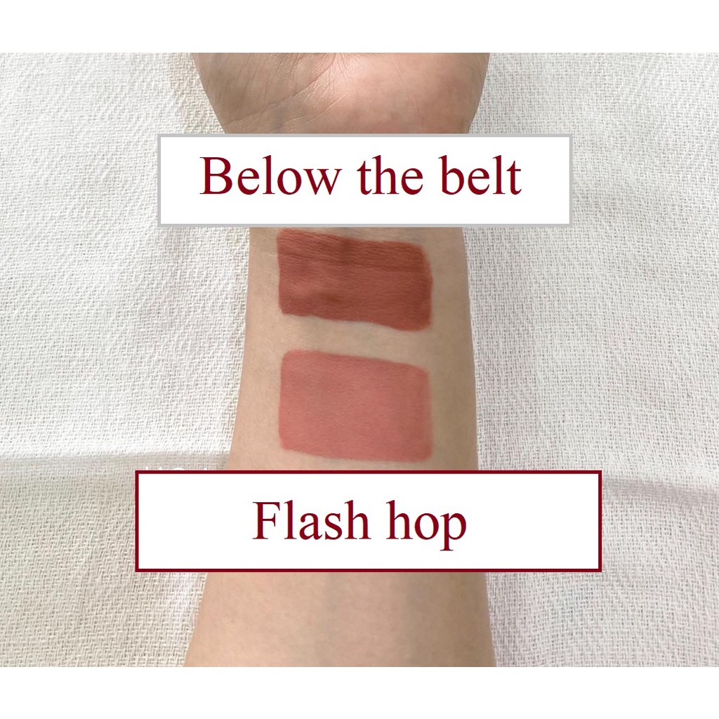 Son kem lì Rude  Notorious Liquid Lip Color màu Below the Belt