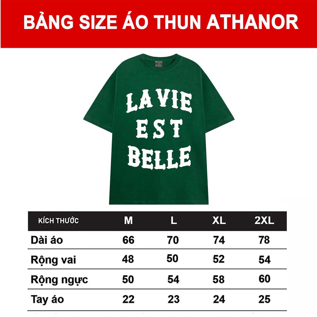 Áo thun form rộng ATHANOR tay lỡ - unisex - mẫu athanorclub xanh lá