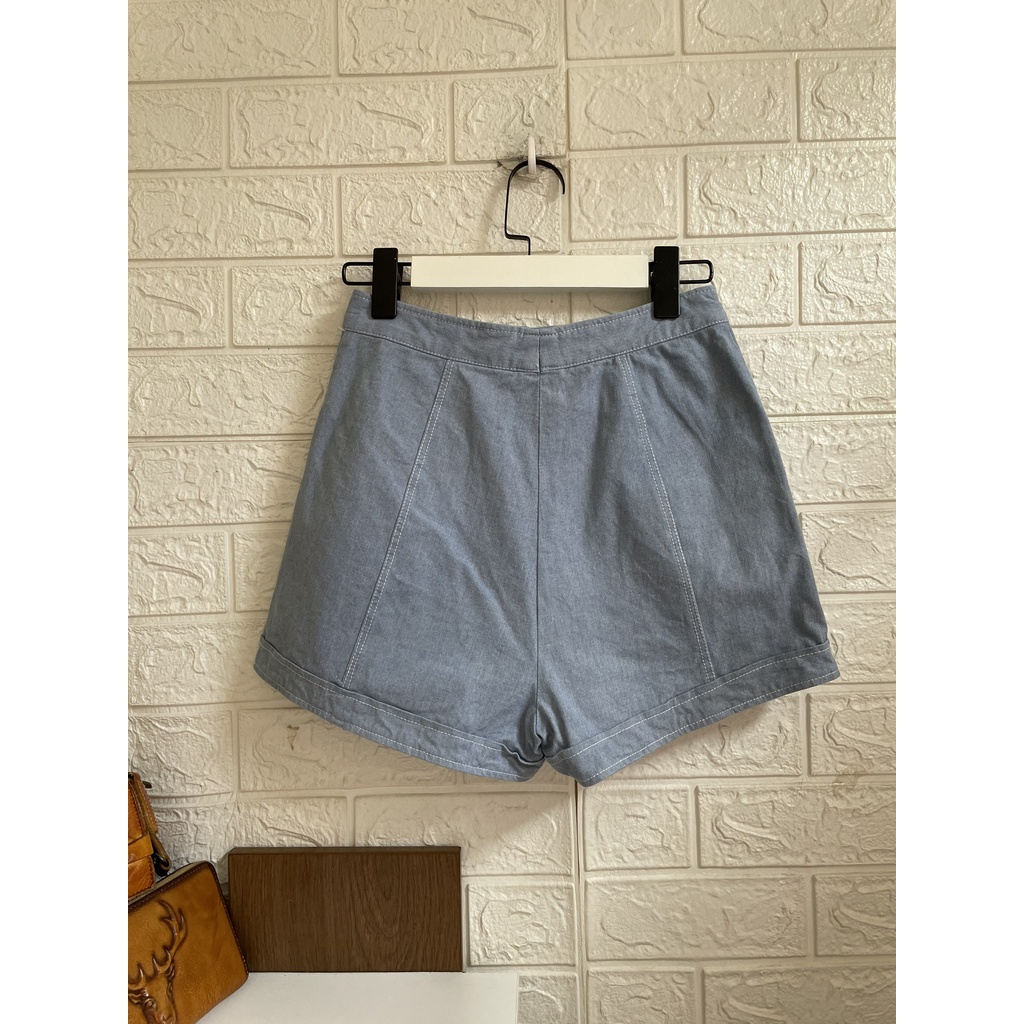 Quần short denim mềm