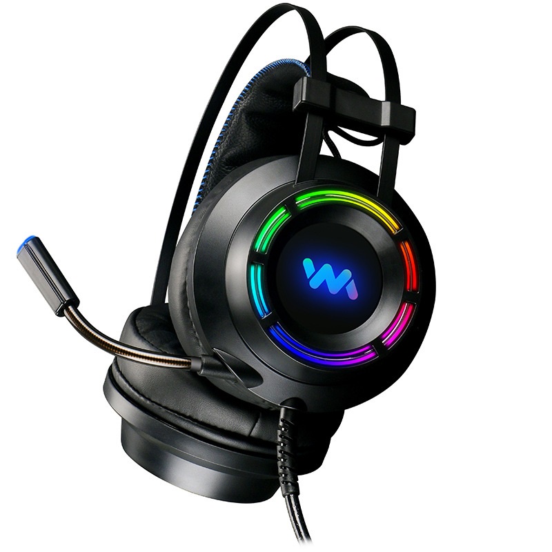 Tai Nghe Chụp Tai Chuyên Game WM 9800S Âm Thanh 7.1 - Led RGB - NTH - Màu ngẫu nhiên - Hàng nhập khẩu