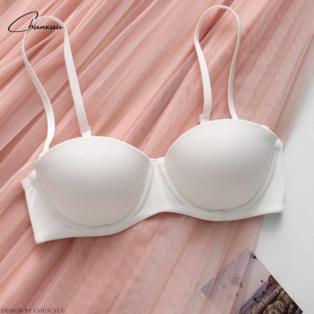 Áo cúp ngực chống tuột, chất vải su mát lạnh đệm dày vừa có gọng nâng đỡ ngực - ChunXuu AV47