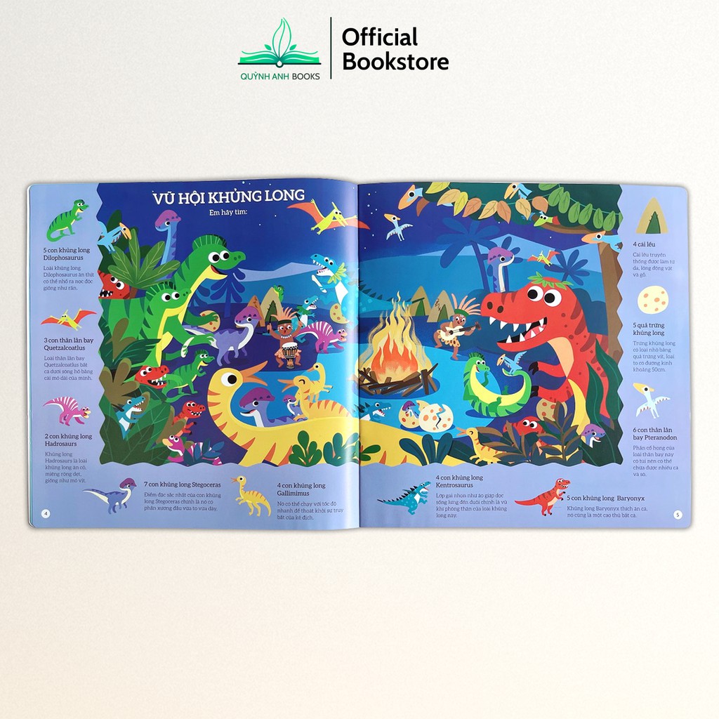 Sách - Tìm kiếm thông minh phát triển khả năng tập trung dành cho bé 2-6 tuổi  - NPH Pingbooks