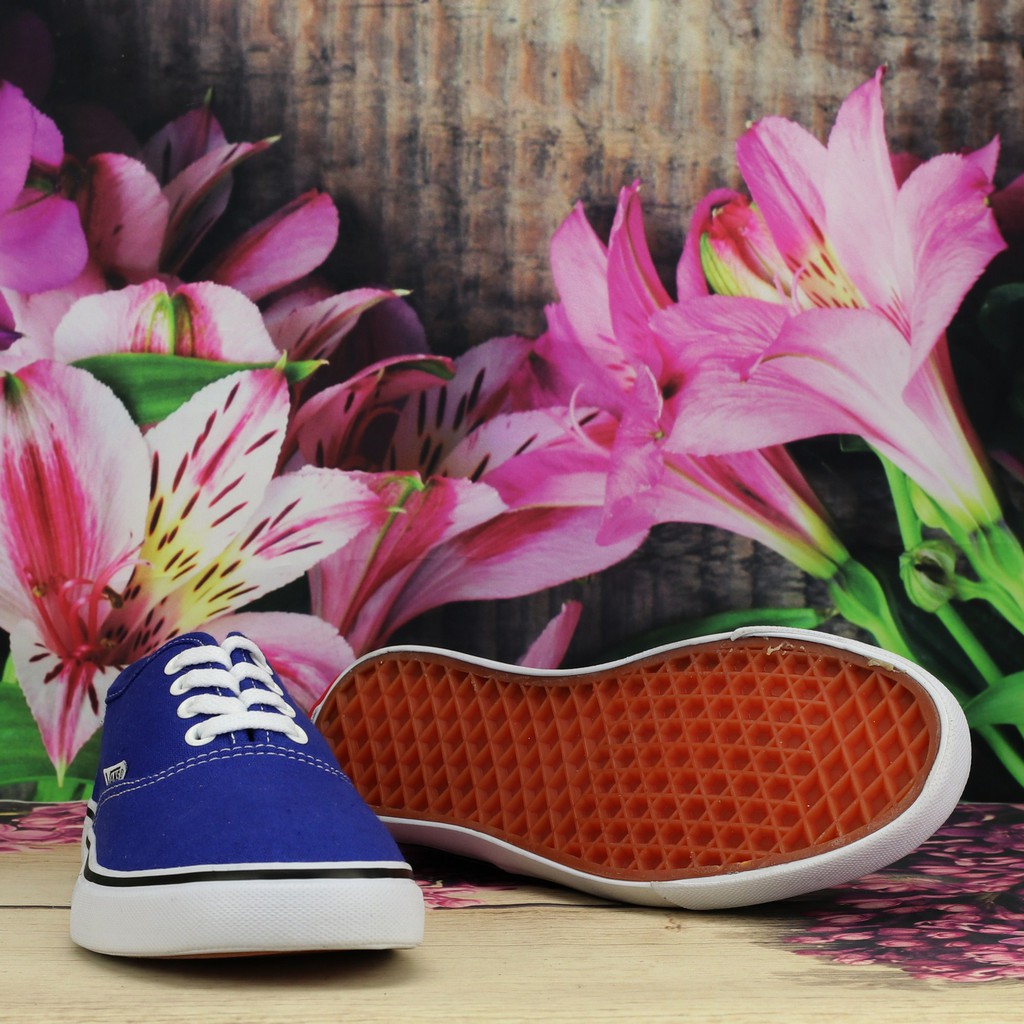 Giày Van Classic Cổ Thấp Xanh Nhạt Nam