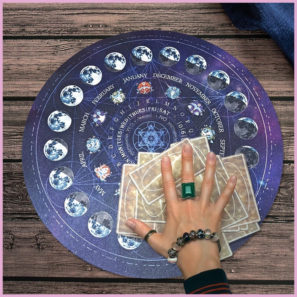 Thảm Cao Su Họa Tiết Bầu Trời Sao Dành Cho Thẻ Bài Tarot