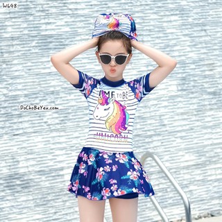 Đồ bơi cho bé gái size đại 4 đến 14 tuổi