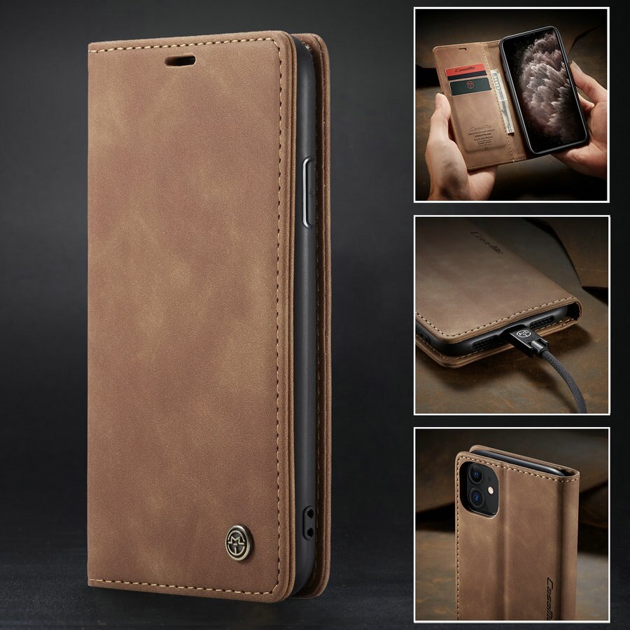 CaseMe Flip Coque for Business Leather Casing IPhone 7Plus 8Plus 6 7 8 6s Plus SE2020 Case New Luxury Magnetic Wallet