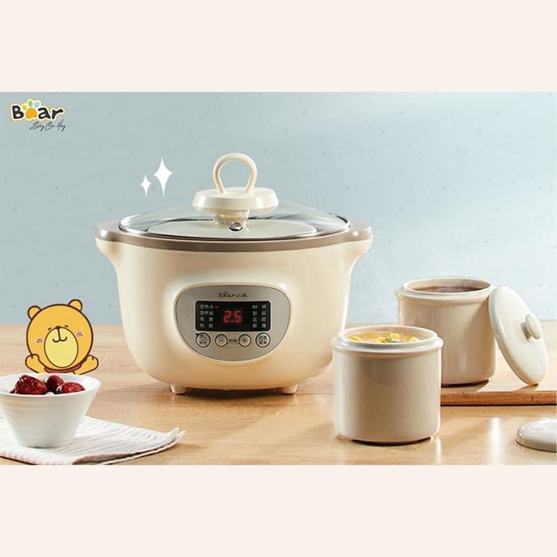 [CHÍNH HÃNG BẢO HÀNH 18 THÁNG] Nồi nấu chậm 1.6L Bear SUBE002