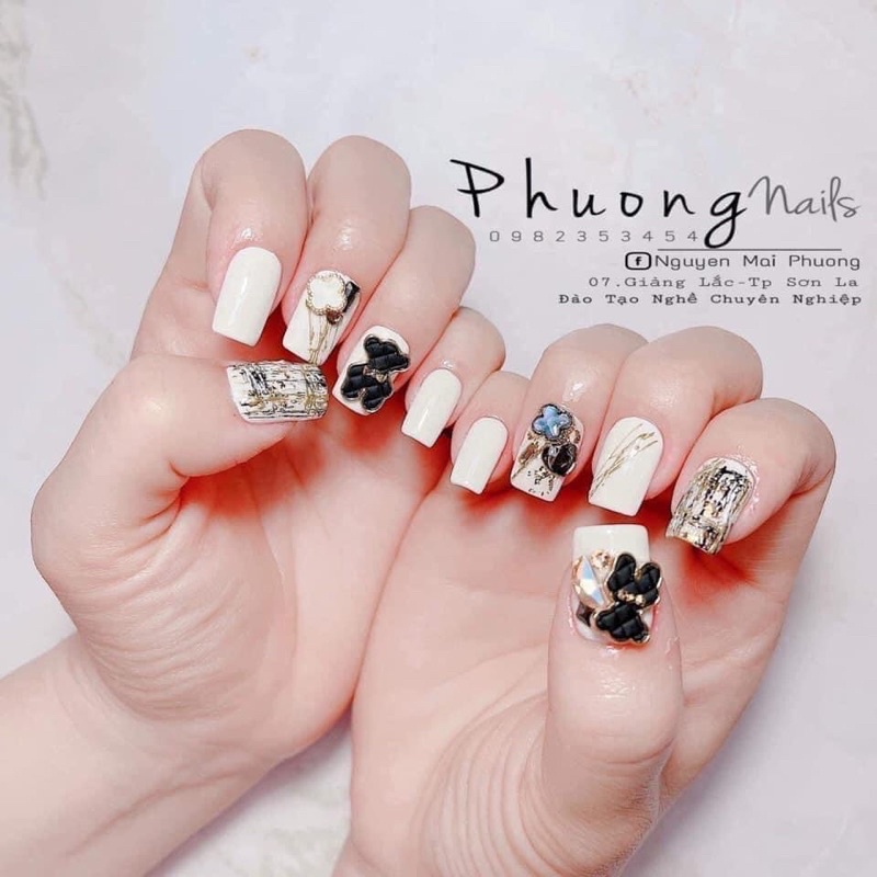 gấu hottriend về hàng- cham nail- phụ kiện nail