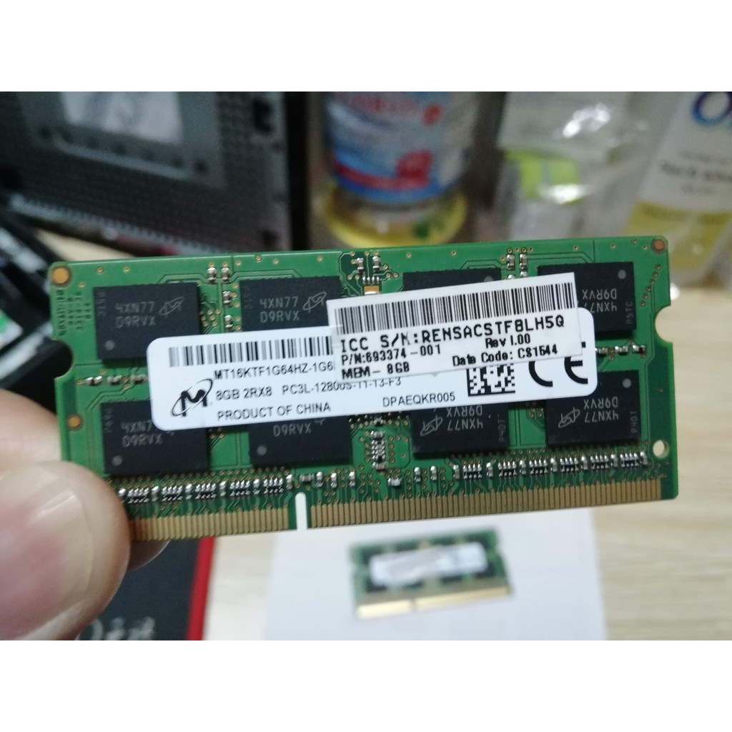 {Bảo hành 12 tháng 1 đổi 1} - Ram laptop 8GB PC3L buss 1600, Ram laptop 8GB DDR3L bus 1600 | BigBuy360 - bigbuy360.vn