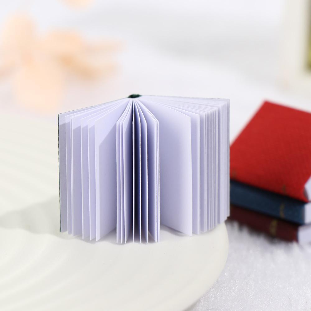 BEBETTERM Set 4 Cuốn Sách Mini Trang Trí Nhà Búp Bê