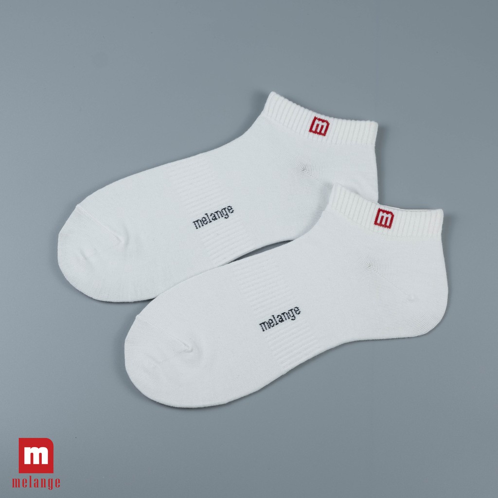 Tất Nam Trơn Cổ Trung Melange - ME.01.03