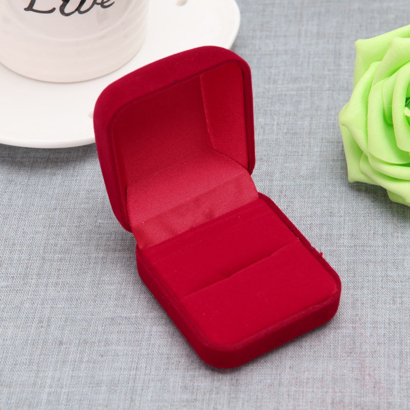 Hộp Đựng Nhẫn / Trang Sức Bằng Vải Nỉ Độc Đáo Tiện Dụng