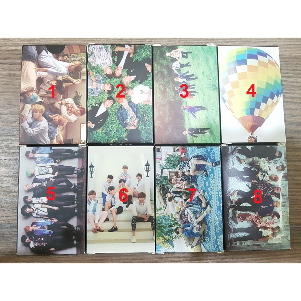 Lomo card BTS cực đẹp