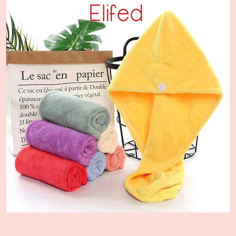Khăn Tắm Quấn Đầu Làm Bằng Sợi Siêu Nhỏ Mau Khô