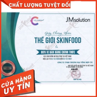 Siêu sale mặt nạ dưỡng ẩm sâu, giảm thâm quầng mắt và cải thiện nếp nhăn jmsolution marine luminous pearl deep moisture