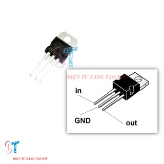 IC ỔN ÁP L7808CV (Combo 5 con)