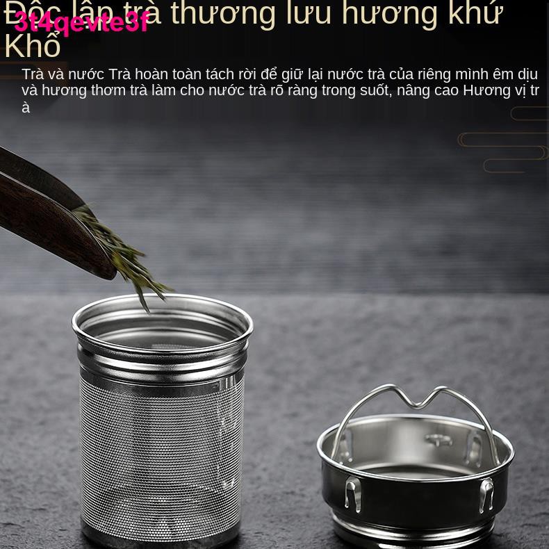 chai tràCốc thủy tinh dày hai lớp Simita pha trà cách nhiệt chống bỏng tách cầm tay trên xe hơi