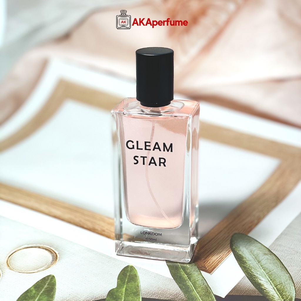 Nước hoa nữ chính hãng Lonkoom hiệu Gleam Star hương dịu thơm lâu,dầu thơm nữ cao cấp EDT 50ml - AKAperfume.store