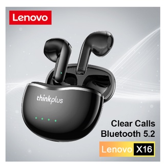 Mới Tai Nghe Thể Thao Không Dây bluetooth 5.2 tws Có mic hd Chính Hãng lenovo x16