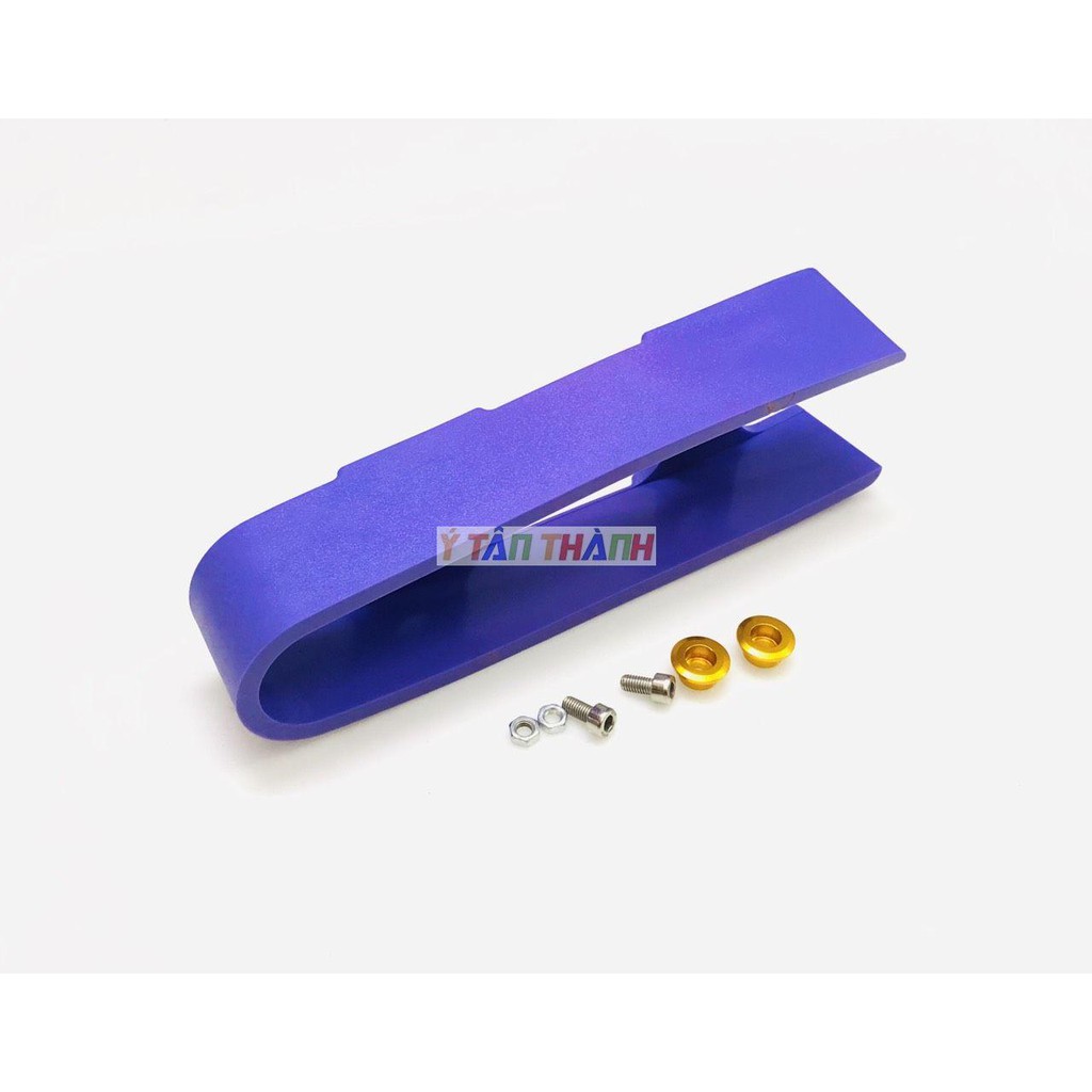 Cao su gấp drag màu tím
