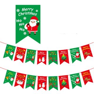 Trang trí noel cờ treo trang trí noel mẫu L22
