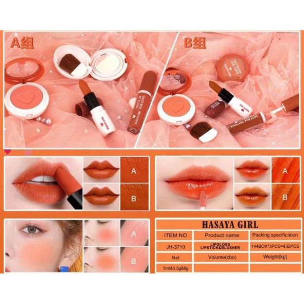 [ HOT ] Set Trang Điểm 3 Món HASAYA GIRL 3IN1 Makeup Kits | BigBuy360 - bigbuy360.vn