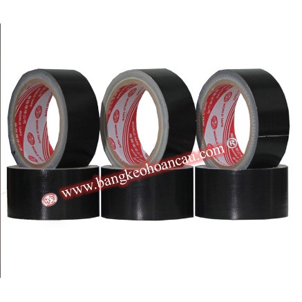 1 CÂY BĂNG KEO VẢI ĐEN DÙNG DÁN NỀN, VÁ BẠT RÁCH