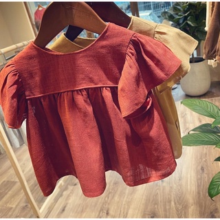 Áo babydoll cánh tiên Bana Baby các màu,chất vải linen