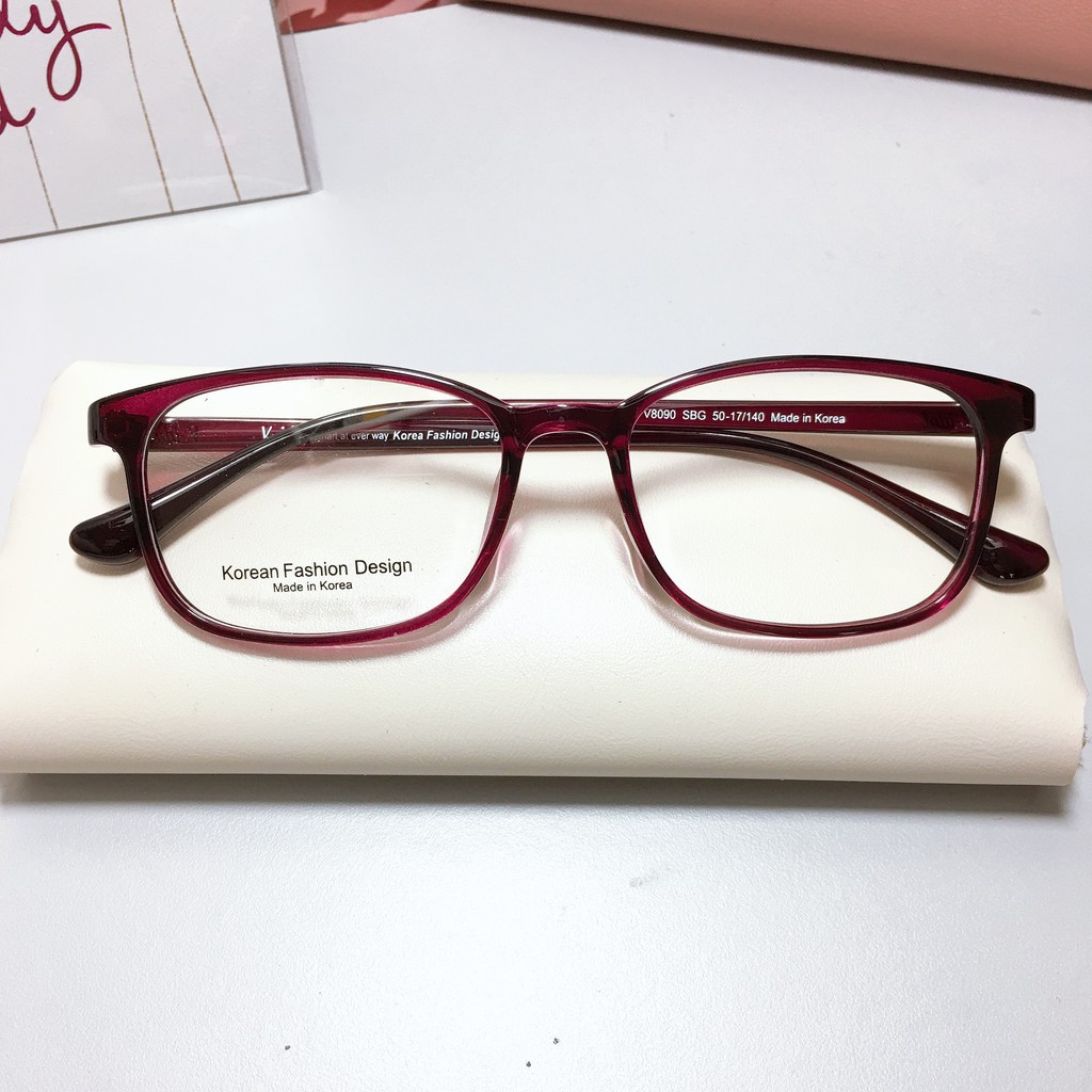 [Gía siêu rẻ] Mắt Kính bầu V8122 Tặng tròng cận, viễn, loạn