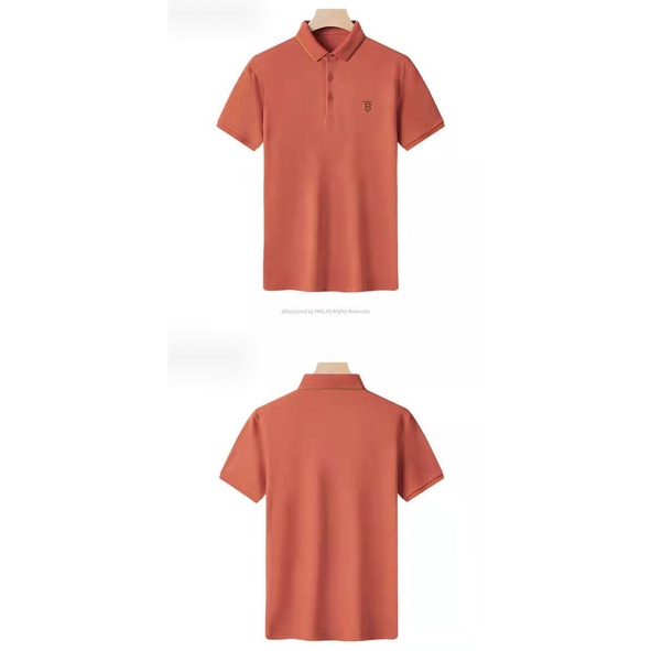 Áo Thun POLO Tay Ngắn Dáng Rộng Thêu Họa Tiết Thời Trang Mùa Hè Cho Nam