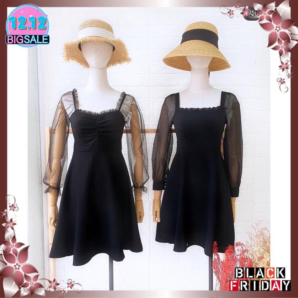 Đầm trắng xòe tay phồng dễ thương Babe Dress | BigBuy360 - bigbuy360.vn